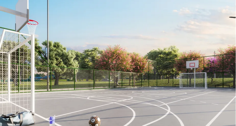 Quadra recreativa do Smart Urba